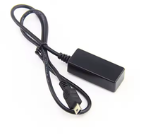 Cable eléctrico negro de 1,0 metros, enchufe USB Mini, pantalla LED, Cable con Sensor IR, chaqueta de PVC, trenza de cobre puro para Escáner de impresora de DVD y PC