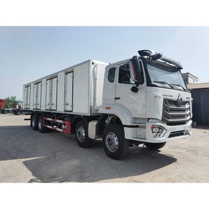 รถบรรทุกห้องเย็น HOWO 8x4 30 ตัน เครื่องยนต์ดีเซล เกียร์ธรรมดา รถบรรทุกแช่แข็ง รถตู้แช่เย็น ลดราคาพิเศษ - Product Image 3