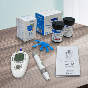Moniteur <span class=keywords><strong>de</strong></span> glycémie CE haute précision pour diabétiques, portable, utilisation domestique, test <span class=keywords><strong>de</strong></span> glycémie en une seule étape, vente en gros - Product Image 6