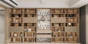 Luxury <b>MDF</b> Door <b>Panel</b> Sideboard for Living Room <b>Decorative</b> Cabinets - Product Image 2