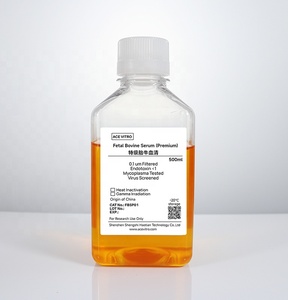 เซรั่มวัวสำหรับติ่งทารก ACE Vitro ขนาด 500 มล. รุ่น FBSP01 ปราศจากไมโคพลาสมา ปราศจากเอนโดท็อกซิน <1 เซลล์ ผลิตในประเทศจีน สามารถฆ่าเชื้อด้วยความร้อนได้ (เป็นตัวเลือกเสริม) - Product Image 2