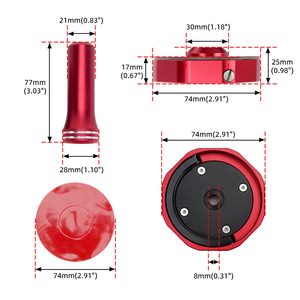 Herramientas de inspección de automóviles, adaptador de tapa de tanque de aceite, probador de fugas Evap, ajuste universal para detección con máquina de humo - Product Image 2