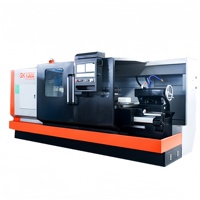 Torno de Roscado de Tubos CNC de Cama Plana Horizontal de un Solo Husillo para Trabajo Pesado QK1344 con Mandril Hidráulico de 130 mm de Diámetro Pasante