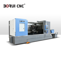 Torno CNC Borui BR85DY de Cama Inclinada para Trabajo Pesado, con Certificación CE, para Procesamiento de Piezas Metálicas Grandes, Centro de Torneado de Metales