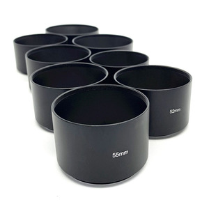 Parasoleil standard pour objectif à filetage standard en alliage d'aluminium 43/49/52/55/<span class=keywords><strong>58</strong></span>/62/67/72/82 mm pour Canon Nikon <span class=keywords><strong>Sony</strong></span> - Product Image 5