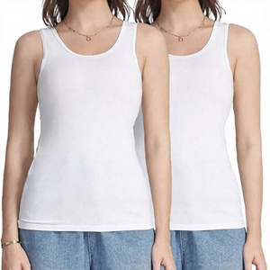 Débardeur en tricot respirant pour femme Alxin, été, formel, uni ou imprimé, 100% coton - Product Image 1