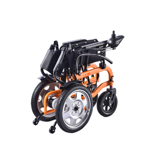 <span class=keywords><strong>Fauteuil</strong></span> <span class=keywords><strong>roulant</strong></span> électrique intelligent Moyatec Professional Factory, <span class=keywords><strong>tout</strong></span>-<span class=keywords><strong>terrain</strong></span>, léger, pliable, en acier, 250W, double moteur - Product Image 5