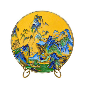 DIYのための材料Cloisonneエナメル絵画、手作りの装飾装飾品、中国風の手作りギフト - Product Image 1