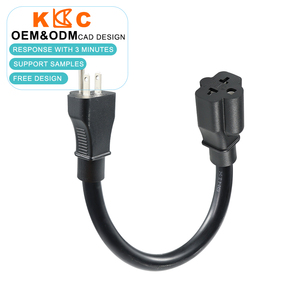 สายต่อพ่วง NEMA 6-20 / ปลั๊ก 3 ขาแบบ US ต่อกับสายไฟ AC C13 / สำหรับอุปกรณ์อุตสาหกรรม, ศูนย์ข้อมูล - Product Image 2