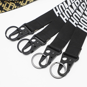 Cordón Jacquard Premium con Logotipo Personalizado para Boutique de Moda, Llavero Tejido Resistente para Accesorios de Moda Masculina - Product Image 2