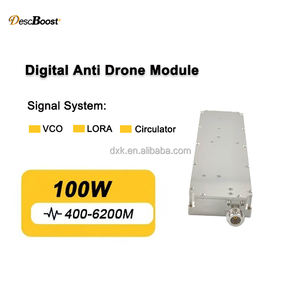 DESCBOOST GaN Lora 400-700Mhz 안티 FPV UAV 모듈 디지털 변조 RF 무선 100W 200W 시스템 증폭기 모듈 DXK-100W-RFM - Product Image 2