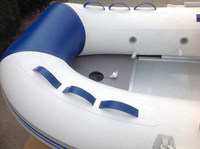 Bateau pneumatique pliable en aluminium Beileji pour ramer