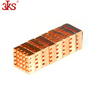 Dissipateur thermique en cuivre pur, de mémoire vive, avec adhésif, radiateur MOS, GPU, IC,