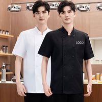 Uniformes personnalisés avec logo pour serveurs d'hôtel, restaurants, bars, design de vêtements de cuisine, veste de chef
