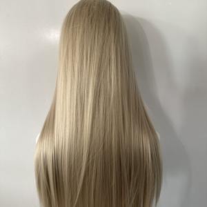 Le parrucche con capelli pre-tagliati sono convenienti e di alta qualità. Sono Realizzati in Pizzo e Presentano Capelli Lisci Senza Ossa. - Product Image 3