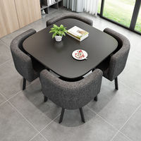 Fournitures d'hôtel Mesas y Sillas Para restaurant cantine meubles café boutique Tables et chaises ensemble pour Restaurants