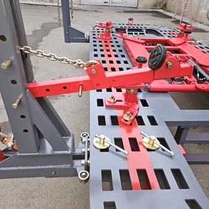 Banc de redressage de châssis CE, machine à débosseler, équipement de réparation de <span class=keywords><strong>carrosserie</strong></span> automobile, machine à redresser les châssis de voiture avec levage secondaire - Product Image 5