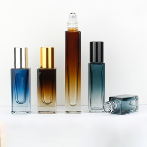 Flacone Roll-on Vuoto in Vetro Quadrato da 3ml 5ml 8ml 10ml per Oli Essenziali con Sfera in Acciaio/Vetro - Product Image 5