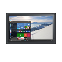 Lilliput Monitor TK2150/T 21.5 "Industrial Ip65 tahan air kapasitif Panel rangka sentuh terbuka 1000nits HDMI DVI VGA AV Speaker