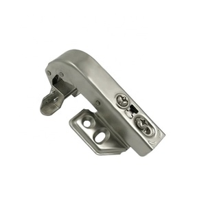 Bisagra de amortiguación de 180 grados para puerta plana con marco de aluminio, bisagra de 90 grados para gabinete de esquina, para muebles de cocina, sala de estar y hotel de vidrio - Product Image 5