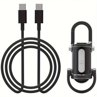 Cable de alimentación USB C a CC para Starlink Mini USB C Cable impermeable duradero 100W 20V 5A USB tipo C a DC Barril Jack Cable 2M 3M 5M