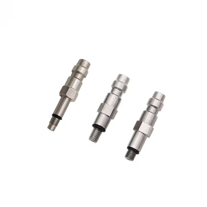 อะแดปเตอร์วาล์วสแตนเลสสตีล HPA สำหรับต่อสายแบบปลดเร็ว (รุ่น US) - Product Image 1