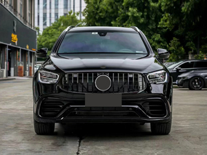 Car Parts Facelift Bodykit pour Mercedes Benz <span class=keywords><strong>GLC</strong></span> Class Grill X253 2015-2019 Upgrade to GLC63 <span class=keywords><strong>AMG</strong></span> Front Grill Kits - Product Image 6