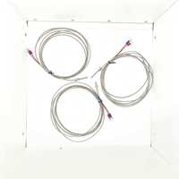 Sonda Termopar Tipo K con Tornillo M6, Sensor de Temperatura de Acero Inoxidable de Alta Temperatura para Monitoreo de Equipos e Instrumentos Industriales