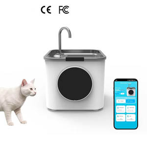 Bebedero Inteligente Ecológico para Gatos de <span class=keywords><strong>6L</strong></span> de Capacidad, <span class=keywords><strong>Fuente</strong></span> de Agua Automática para Mascotas de Interior, Duradera y Ligera, de Plástico Resistente - Product Image 1