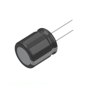 Condensateur original 10YXS2700MEFC16X16 CAP ALUM 2700UF 20% 10V RADIAL à montage traversant 2700 uF - Product Image 1