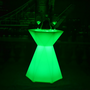 Waterproof LED <strong>Round</strong> <strong>Tables</strong> <strong>and</strong> Whimsical Multicolor <strong>Bar</strong> <strong>Stool</strong> for Outdoor Parties Hotel/Mall Decor Whimsical LED <strong>Bar</strong> Furniture - Product Image 5
