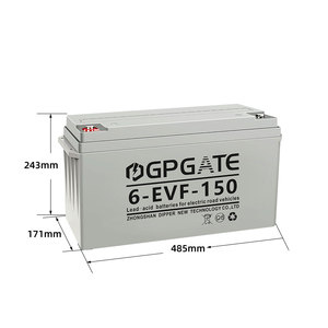 Batterie <span class=keywords><strong>de</strong></span> voiture électrique 6 EVF 150 <span class=keywords><strong>de</strong></span> haute qualité, batterie au plomb scellée à cycle profond pour voiturette <span class=keywords><strong>de</strong></span> golf 12v 150Ah - Product Image 6