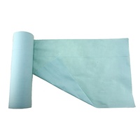 PB021 ZOGEAR 1ply papier + 1ply poly rouleau de bavoir dentaire jetable
