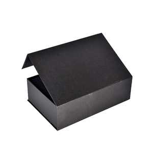 Custom Printing Logo Rigid Grey Board Luxury Flap Open Magnetic Clothing Folding Packaging Gift Box Paper Boxes