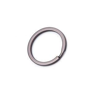 <b>Car</b> Keychain <b>Key</b> <b>Rings</b> Zinc Alloy Metal Flat <b>Ring</b> Home Use Accessory - Product Image 1