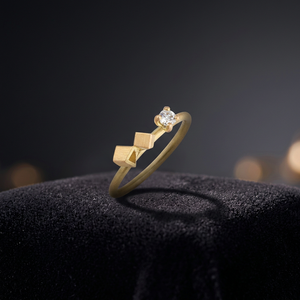 2026 Round / Square <b>Rings</b> - 18ct gold and Diamond <b>Ring</b> 18K Gold Diamond <b>Ring</b> Fine <b>Ring</b> for Women wedding - Product Image 3