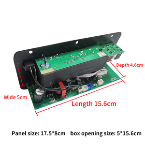 Sản xuất chuyên nghiệp loa âm thanh hệ thống âm thanh bluetooths kỹ thuật số Power Mixer Amplifier Board cho ngoài trời - Product Image 4