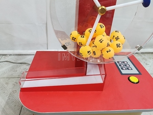 Lucky Lotto Lottery Machine 4cm Diameter Plastic Ping Pong Lotto Balls <strong>Bingo</strong> <strong>Game</strong> <strong>Set</strong> &amp; <strong>Bingo</strong> Chips - Product Image 5
