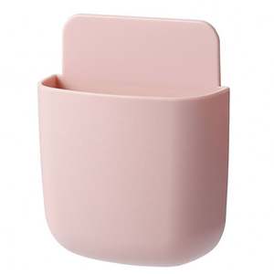 กล่องเก็บรีโมทคอนโทรล ทีวี เครื่องปรับอากาศ ติดผนังข้างเตียง แท่นชาร์จโทรศัพท์มือถือ ที่เก็บของแบบไม่ต้องเจาะผนัง - Product Image 5