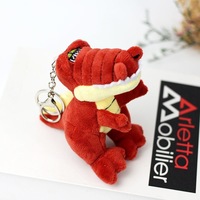 Peluche Crocodile Style Animal de Dessin Animé, Douce, en Coton PP Court, Pendentif pour Sac à Dos, Porte-clés, Décoration de Sac