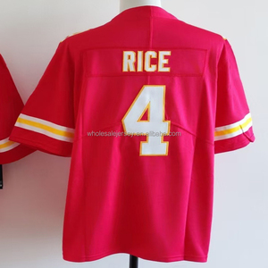 Camiseta de Fútbol Americano 2026 para Hombre, Cosida, con los Nombres de Patrick Mahomes, <span class=keywords><strong>Travis</strong></span> Kelce, Kenneth Walker III, Rashee Rice, Chris Jones y Xavier Worthy, Tallas S-3XL - Product Image 3