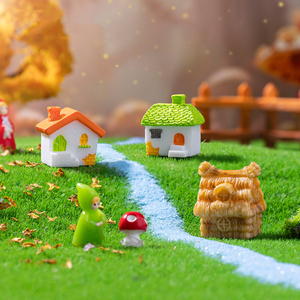 Manualidades de Resina para Micro Paisajes Creativos, Decoración en Miniatura, Figura de Casa de Resina, Maceta, Jardín de Hadas, Adorno para Casa de Muñecas - Product Image 5