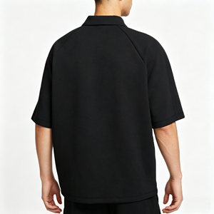 Custom Logo <b>Collar</b> <b>T</b>-<b>shirt</b> for Formal Men in Summer Simple Cotton Men's Clothing Leading Short Sleeved Loose Men's <b>T</b>-<b>shirts</b> - Product Image 2