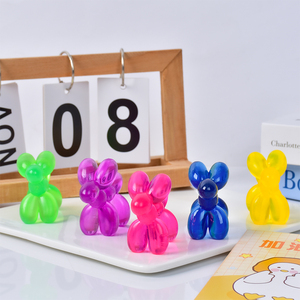 Jouets créatifs transfrontaliers très demandés : Boule de décompression, jouet à presser musical pour chien, figurines de chiot de dessin animé - Product Image 6