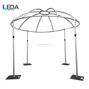 2025 New Arrival Modern Detachable Wedding <b>Backdrop</b> Heavy <b>Stand</b> Aluminum Frame <b>with</b> Customized Size - Product Image 3