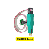 Cable de descarga para chip de montaje superficial pequeño octogonal de 0.65, para programación y escritura de microcontroladores de instrumentos automotrices TSSOP8 MSOP8