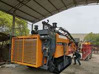 Foreuse de carrière sur chenilles intégrée diesel hydraulique complète KT5J avec compresseur d'air, pompe à engrenages DTH de surface 35m