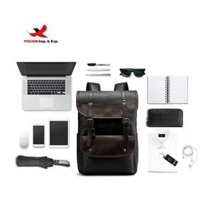 Manufacturers Wholesale 2025 New PU Waterproof <b>Backpack</b> Casual Business School Student Computer Bag <b>Backpacks</b> - Product Image 2