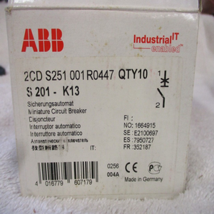 笔尖系统<span class=keywords><strong>Pro</strong></span> M紧凑型断路器<span class=keywords><strong>1</strong></span>极13Amp S201K13数量10 - Product Image 1