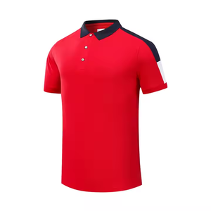 Logo personnalisé et couleur personnalisée School Sport Polo Spandex T-shirt Dry Fit de haute qualité pour hommes femmes - Product Image 5